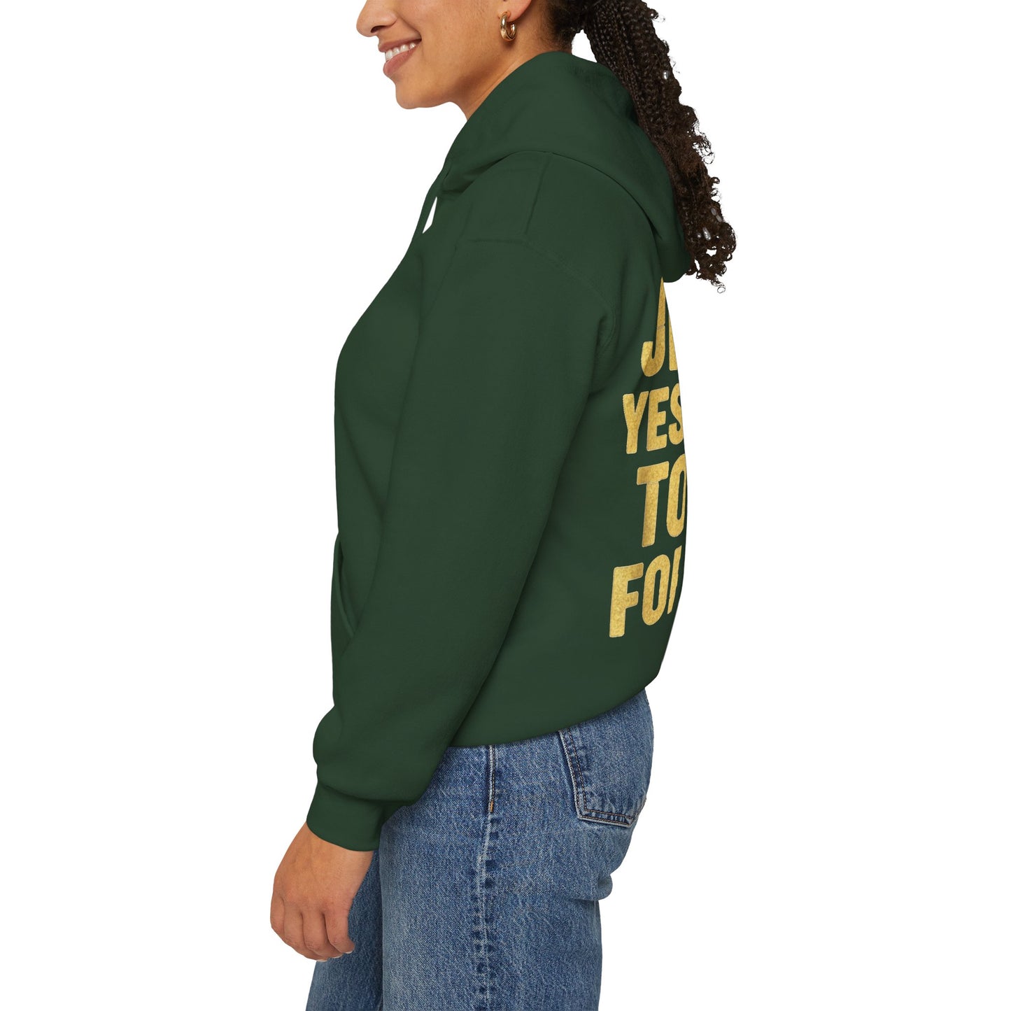 Jesus Yesterday Today Forever Hoodie