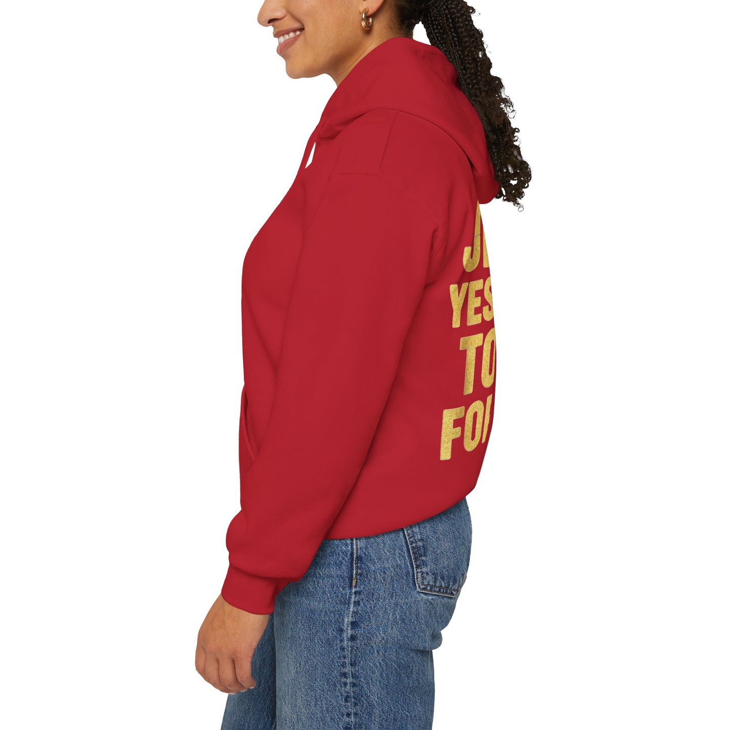Jesus Yesterday Today Forever Hoodie
