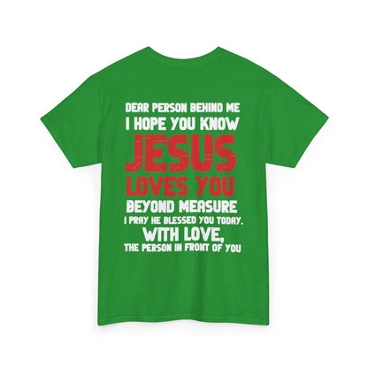 Dear Person Behind Me...