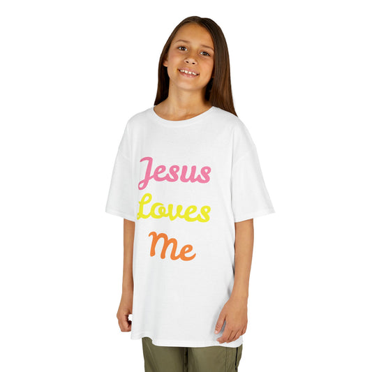 Kids Jesus Loves Me Pink