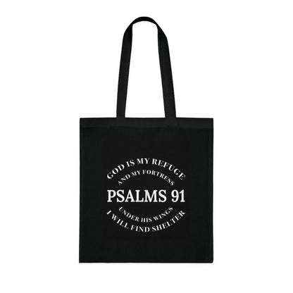 Psalm 91 Tote Bag
