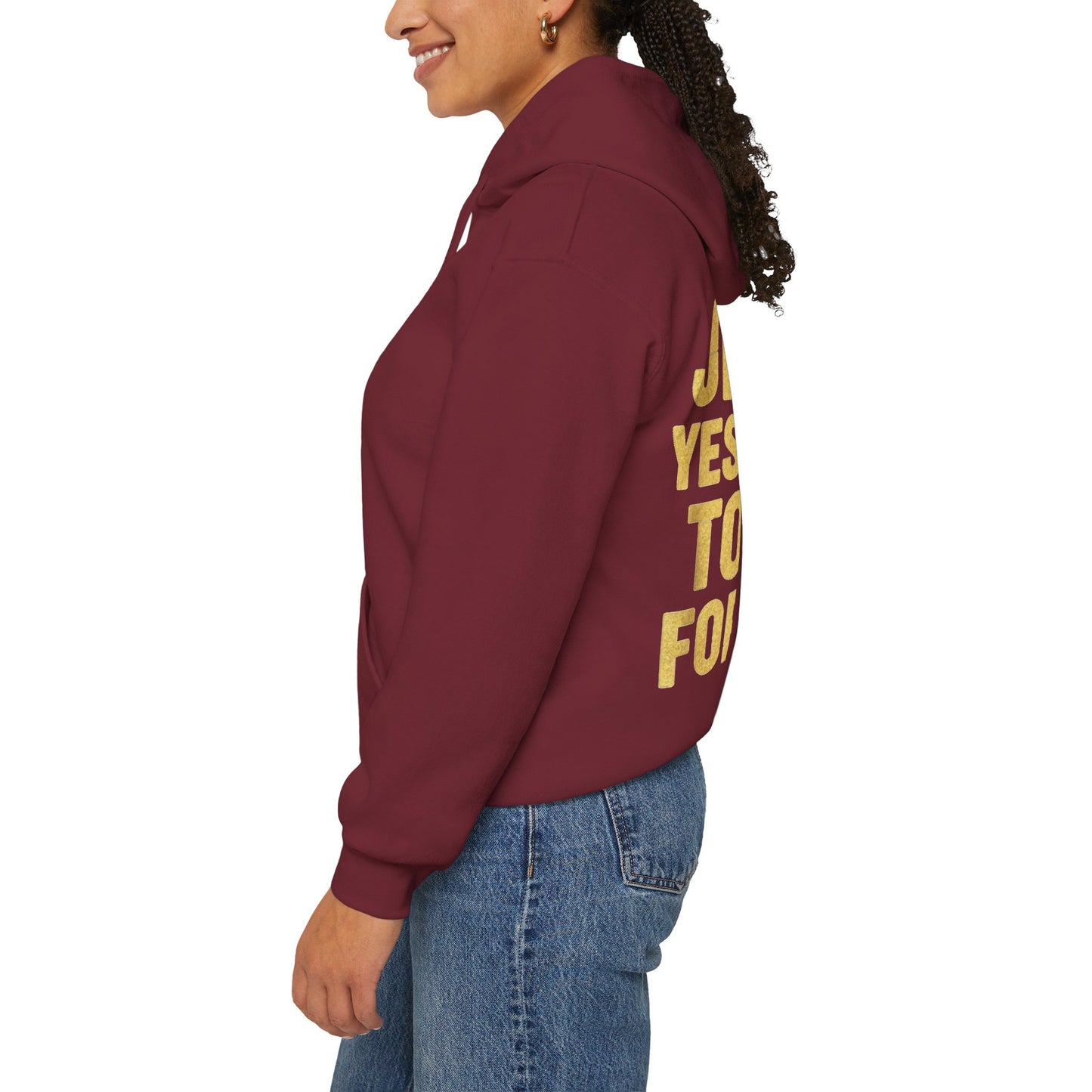 Jesus Yesterday Today Forever Hoodie