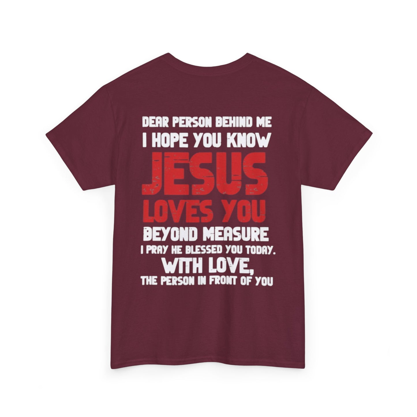 Dear Person Behind Me...