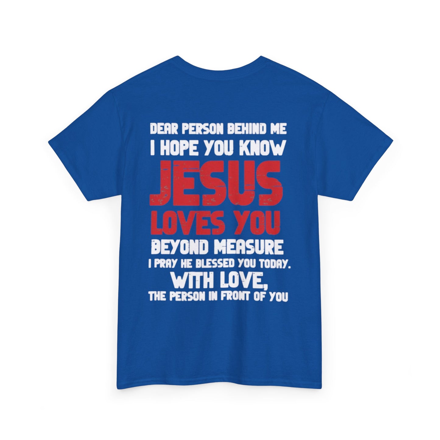 Dear Person Behind Me...