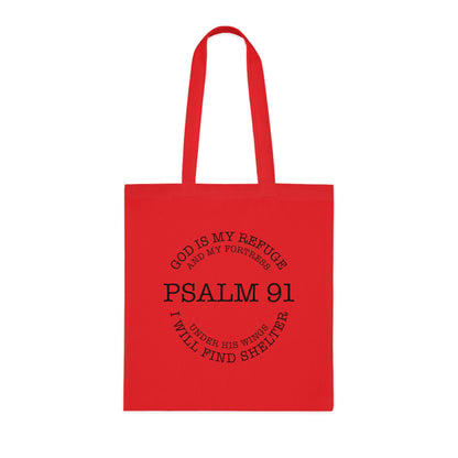 Psalm 91 Tote Bag