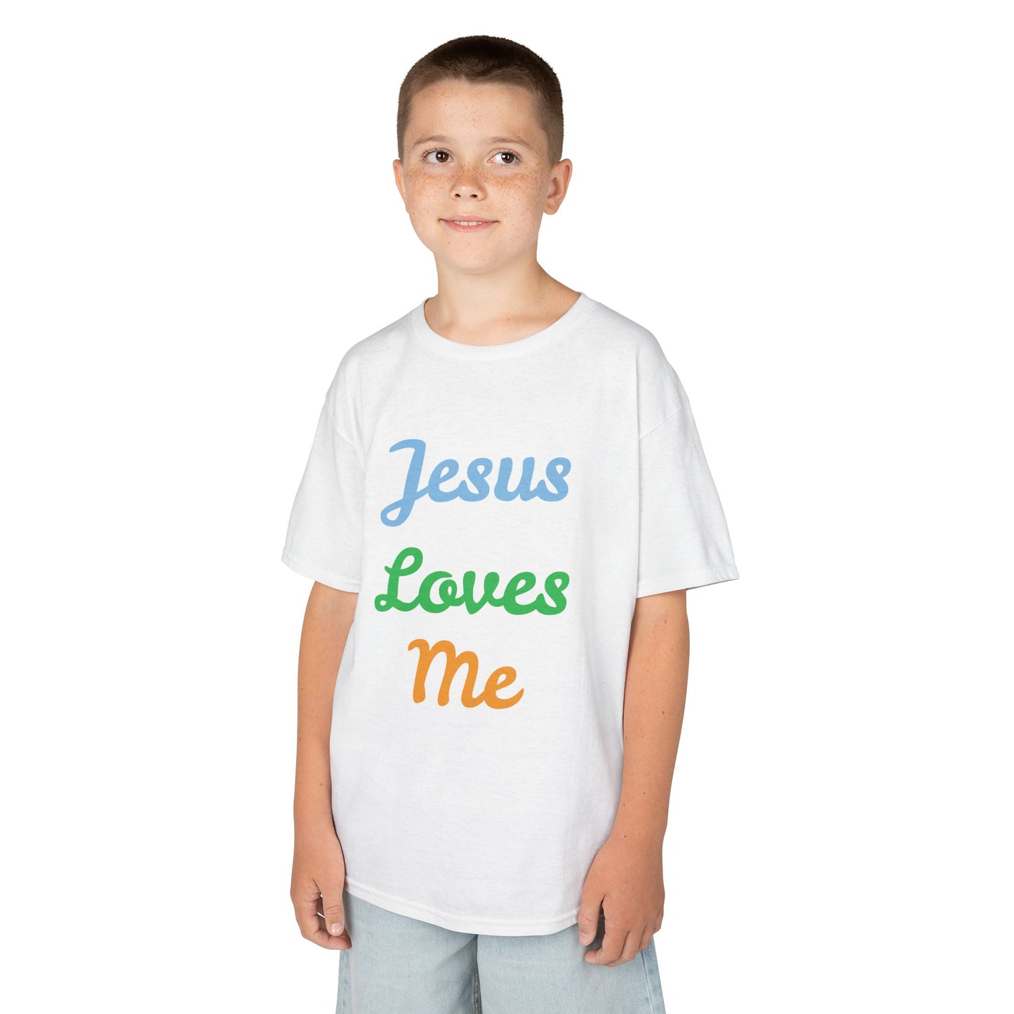 Kids Jesus Loves Me Blue