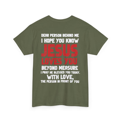 Dear Person Behind Me...