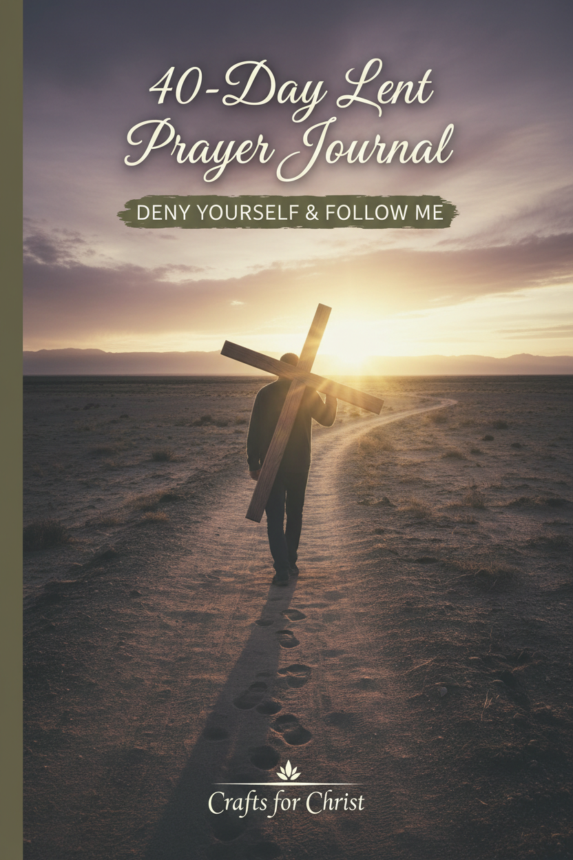 40 Day Lent Journal - Digital Download