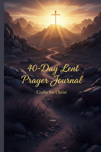 40 Day Lent Journal - Digital Download