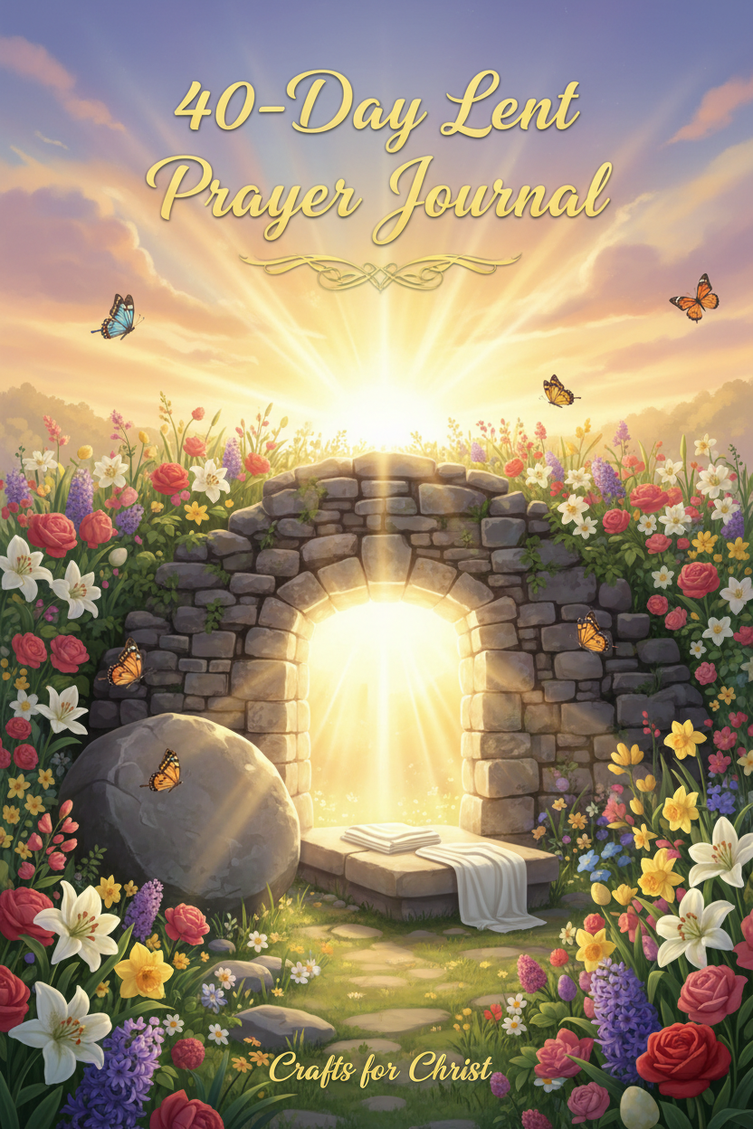 40 Day Lent Journal - Digital Download