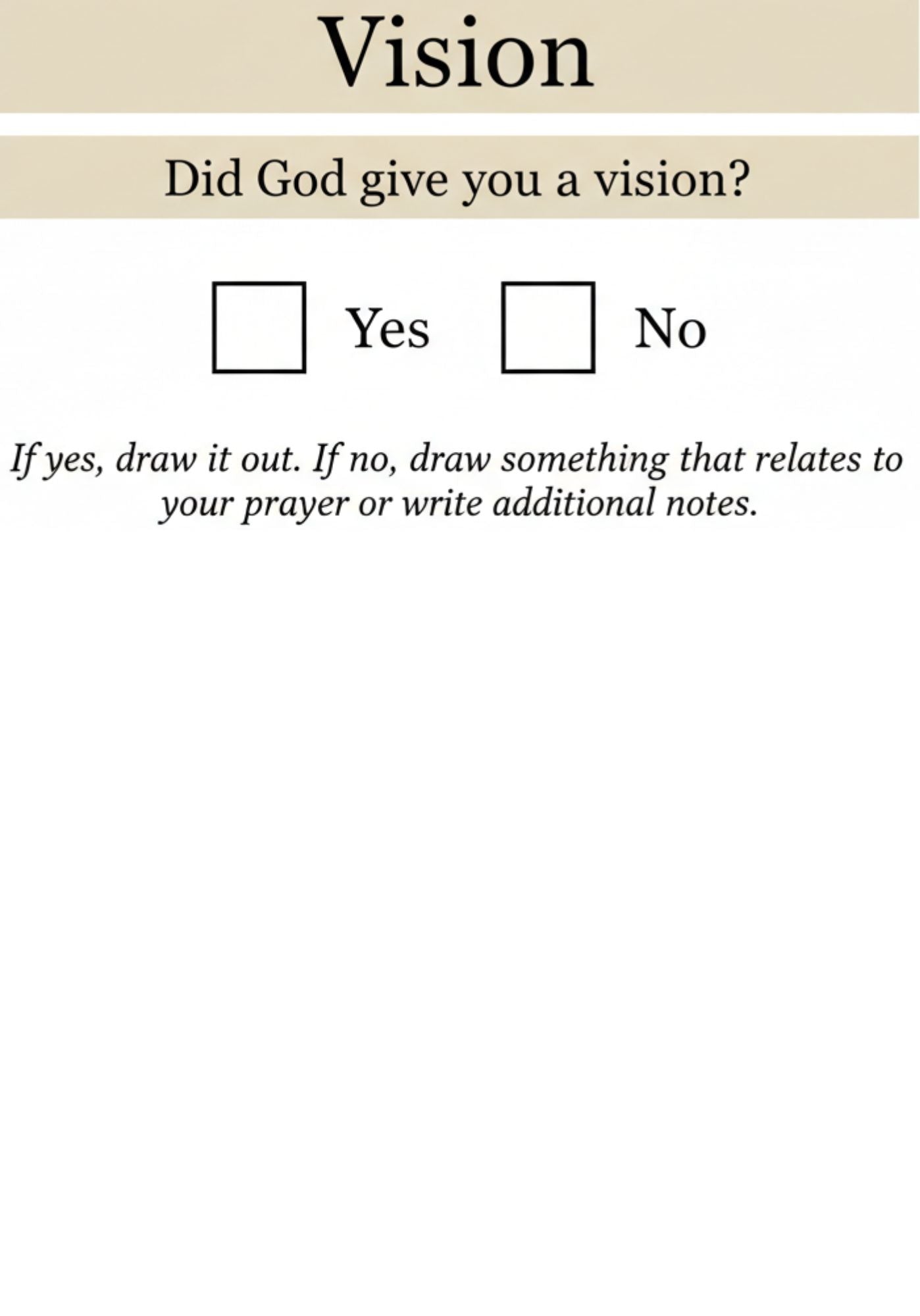 30-Day Prayer Journal - Digital Download