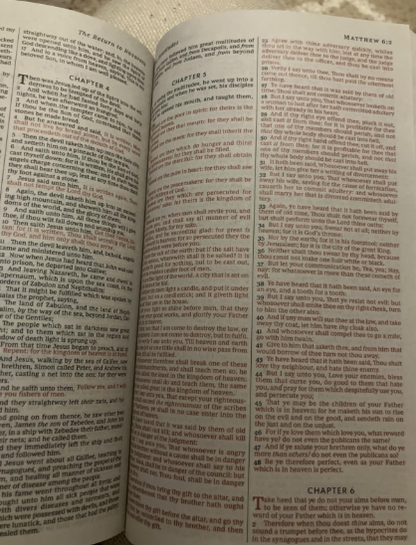 Pink KJV Bible