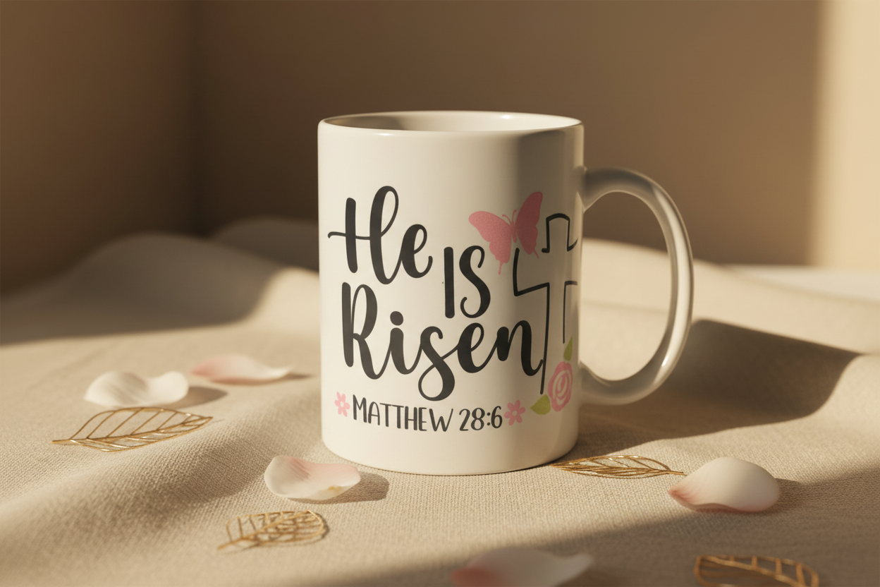 Easter Mug - He is Risen