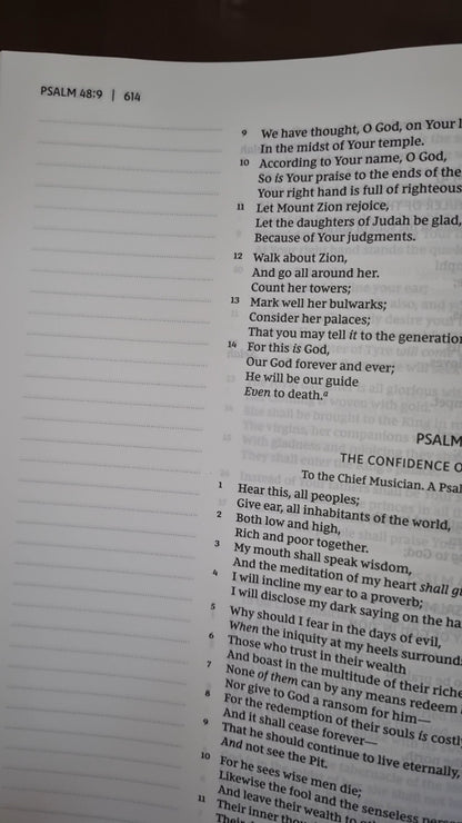NKJV NoteTaking Bible
