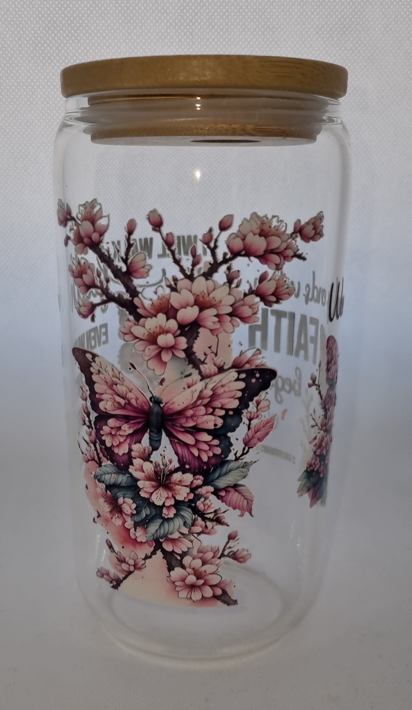 Walk by Faith Mason Jar